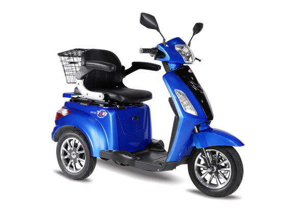 T4B Prime 500W Mobility Scooter - Blue